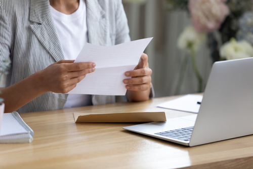 letter from a Medical Licensing Board